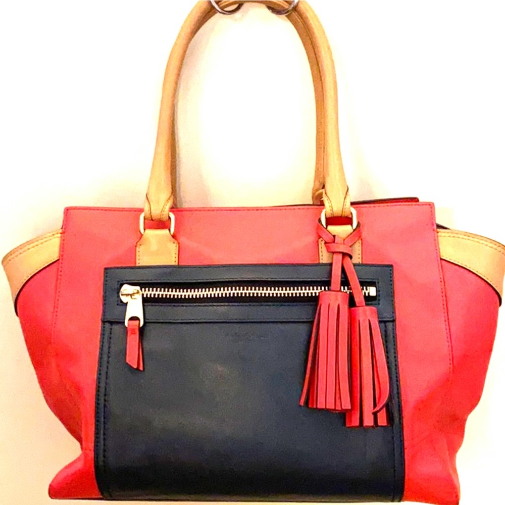Coach Bag Candace leather colorblock Legacy